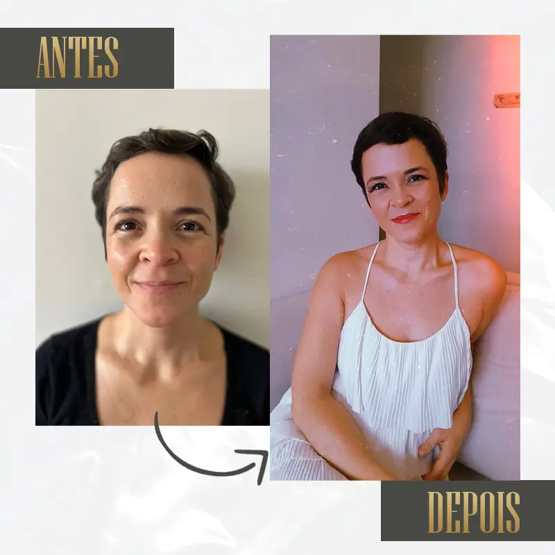 foto antes e depois